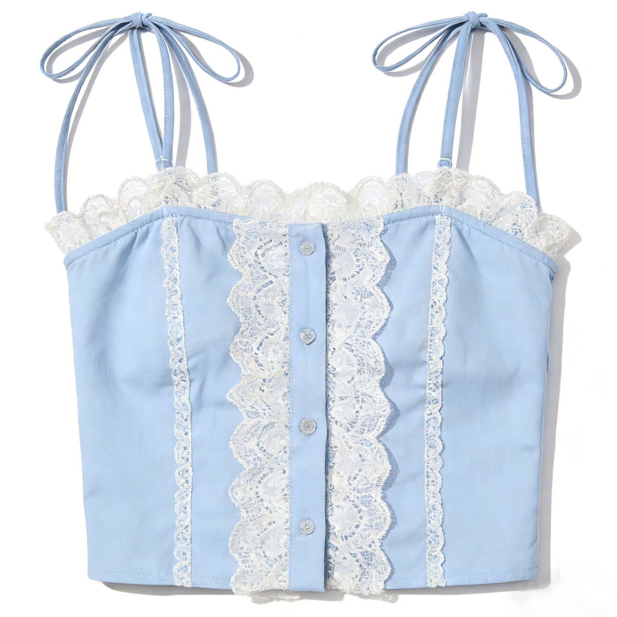 Light Blue Structured Camisole